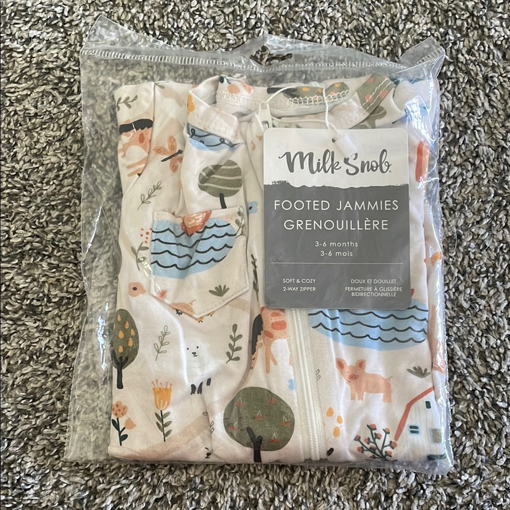 Milk Snob Footed Jammies